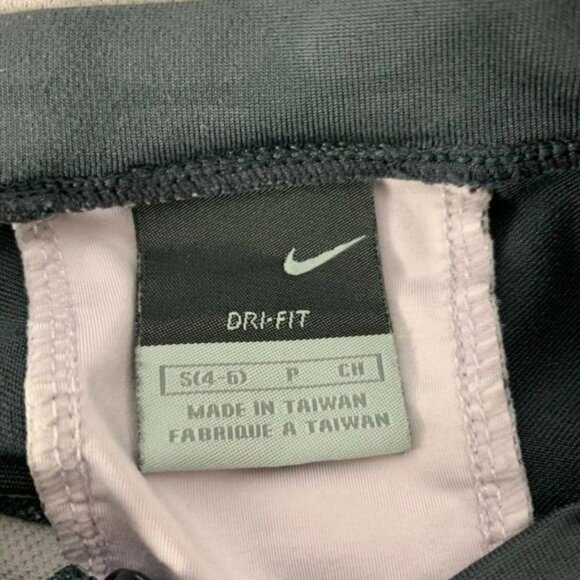 Nike Womens Dri-Fit Long Sleeve Top Size Small Gray & Pink Athletic Shirt - Picture 4 of 4